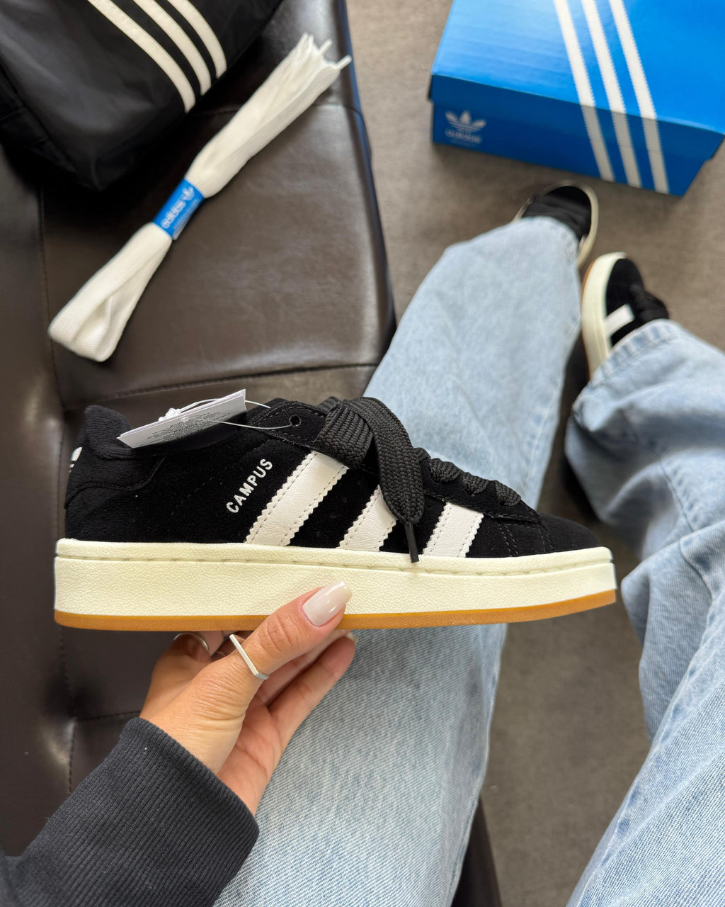 Tênis Adidas Campus Black Feminino