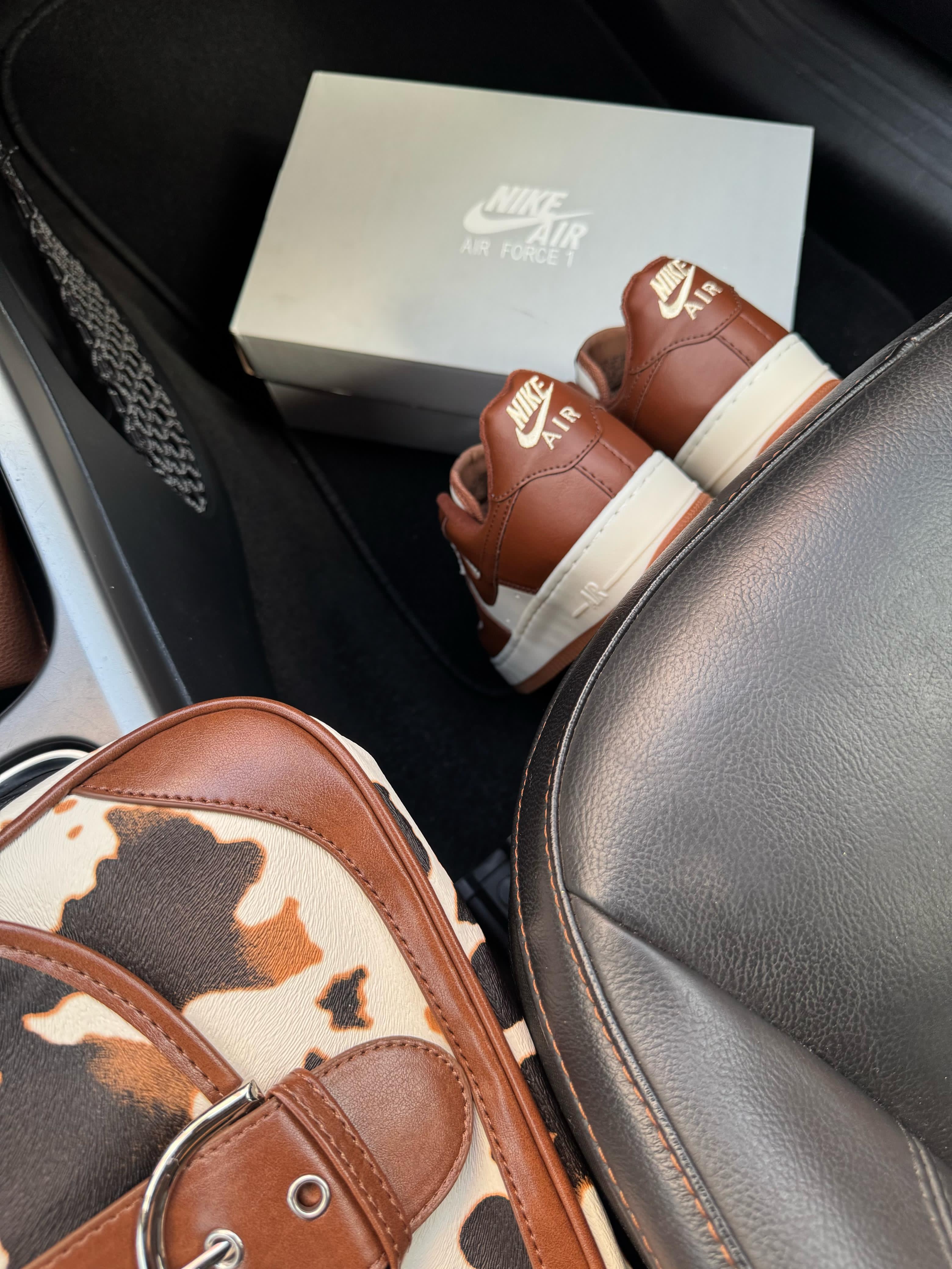 Tênis Feminino Nike Air Force 1 Cacau Premium