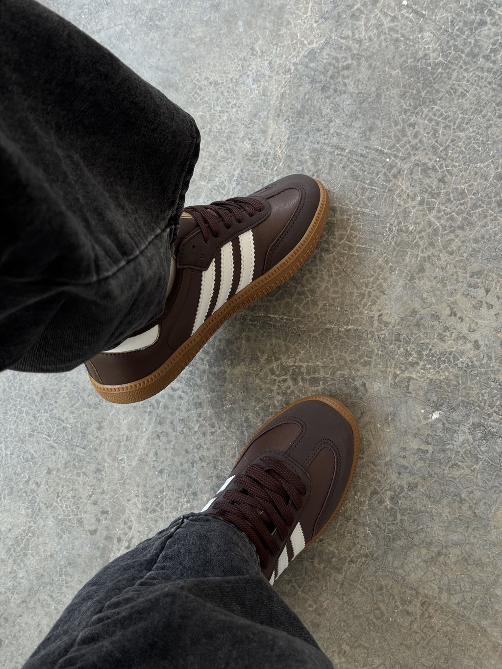 Tênis Adidas Samba Marrom