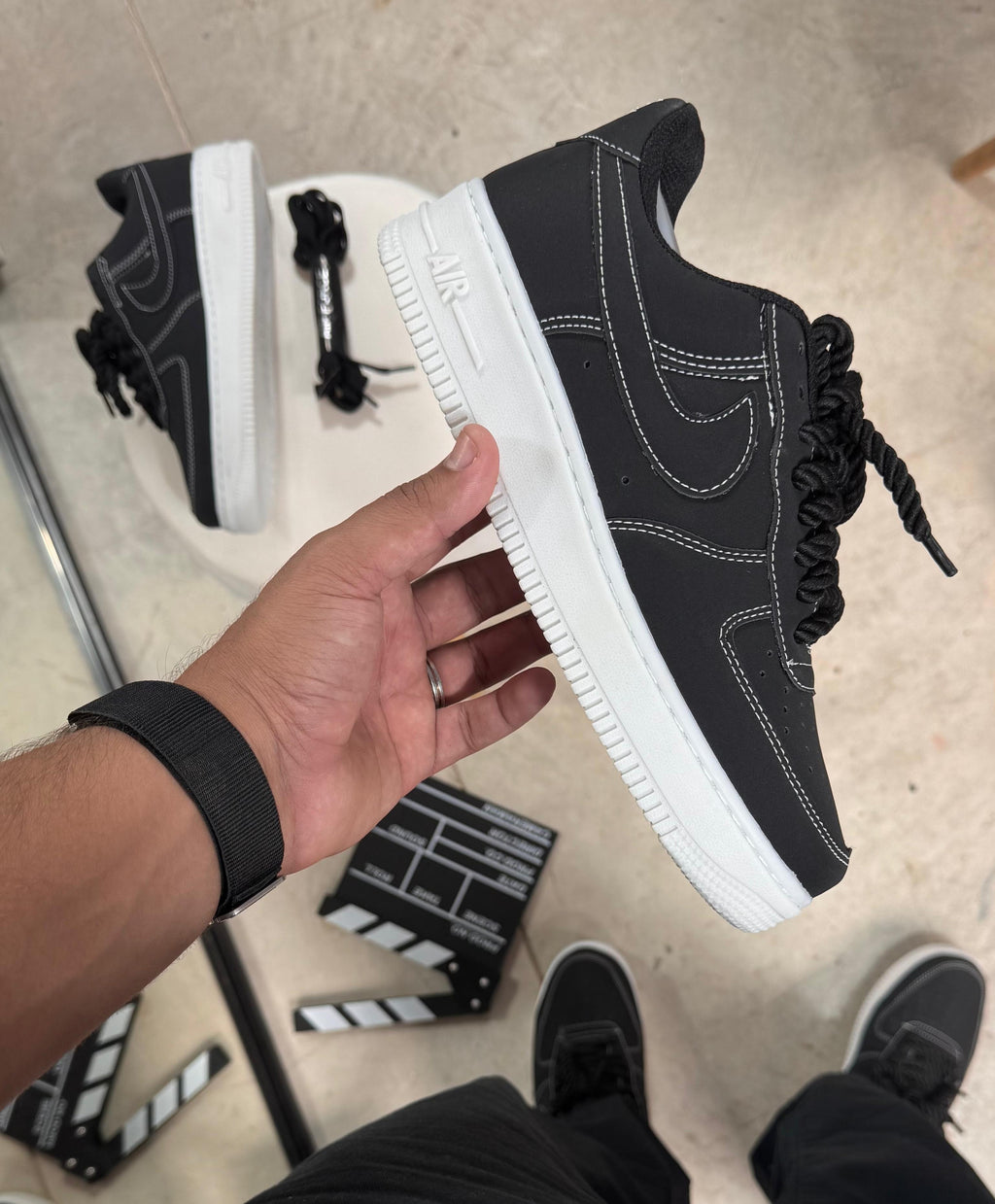 Tênis Masculino Nike Air force 1 Nobuck Premium