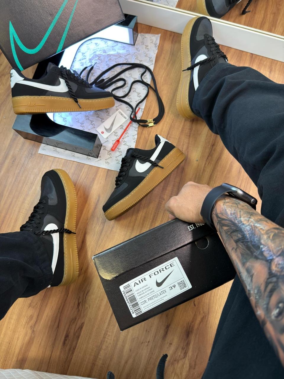 Nike Air Force Black