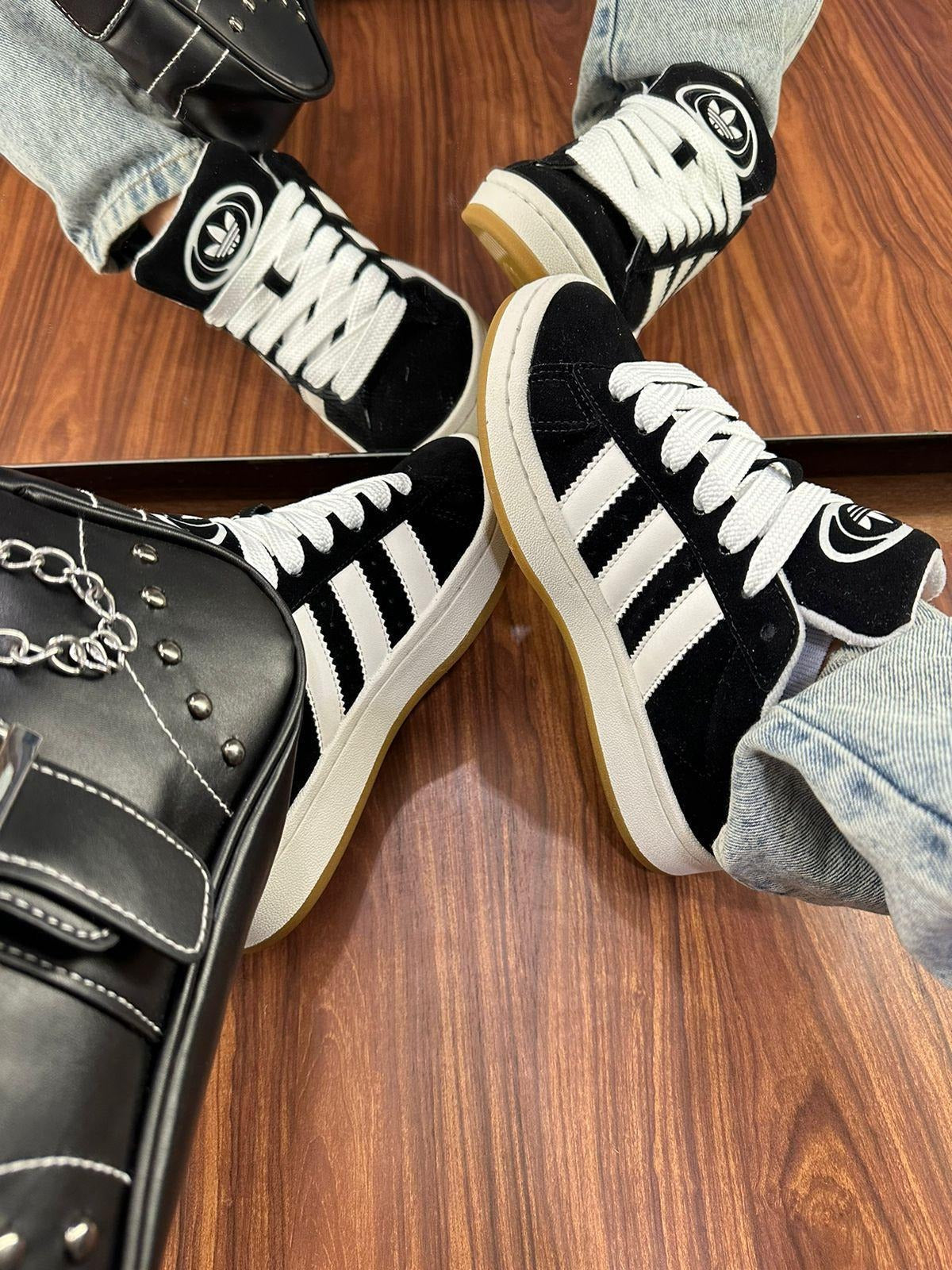 Adidas Campus 00 Core Black White