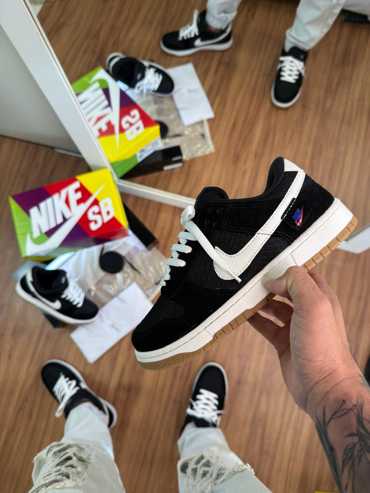 Nike Dunk Teddy Bear Camurça Unissex