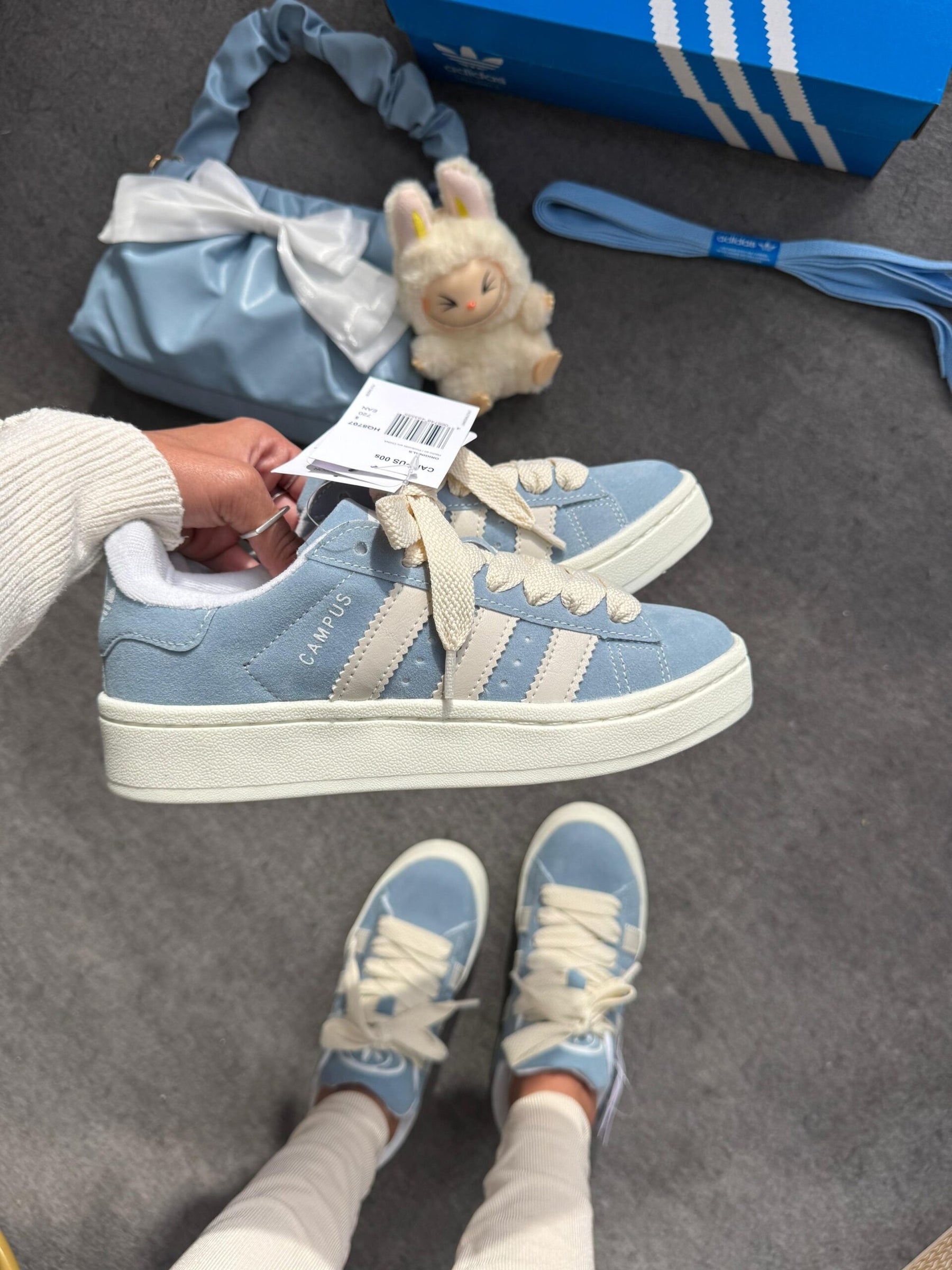 Adidas Campus 00s Azul Bebê