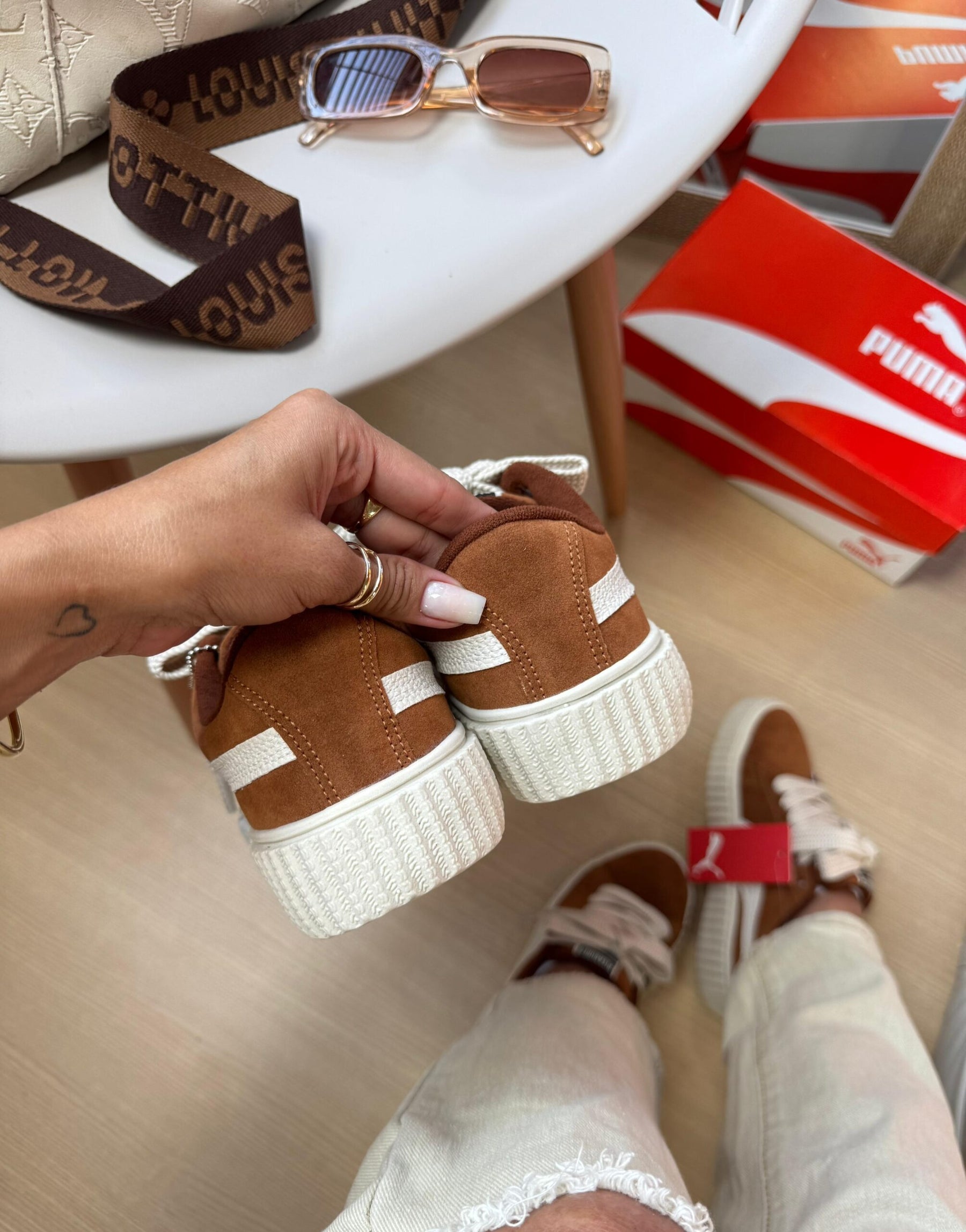 Tênis Puma Sued Camurça