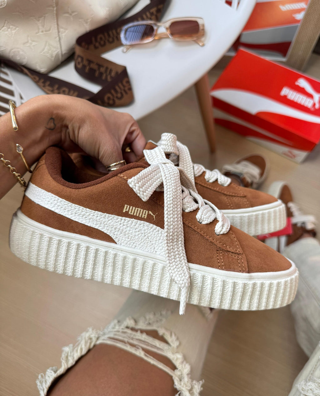 Tênis Puma Sued Camurça