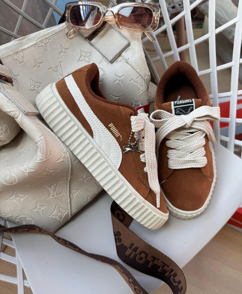 Tênis Puma Sued Camurça