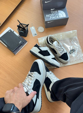 Nike Sb Dunk Low X The Nort Face Preto