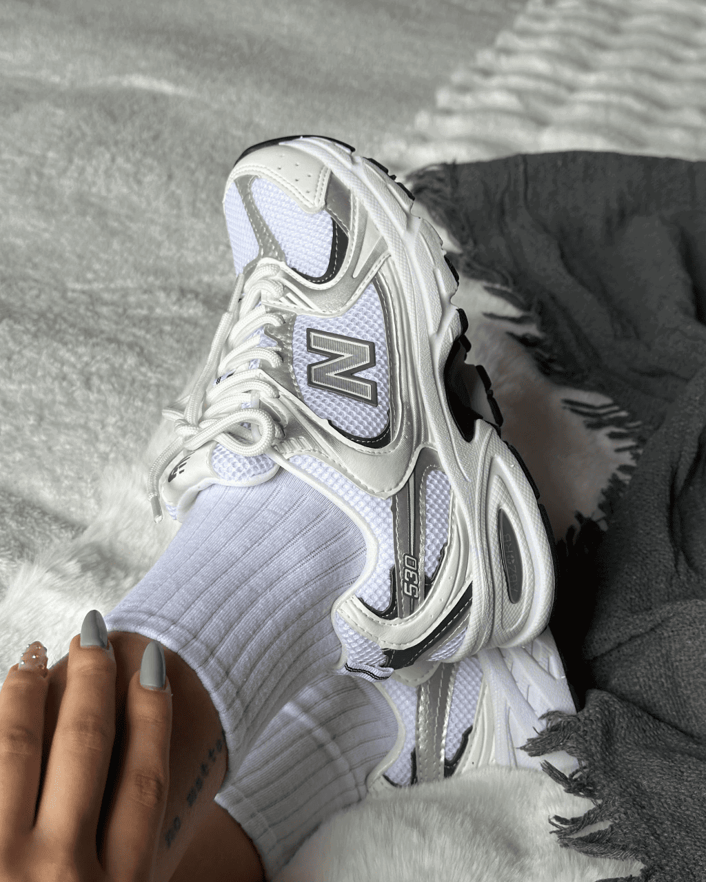 Tênis New Balance 530 White Feminino com Solado Tecnológico