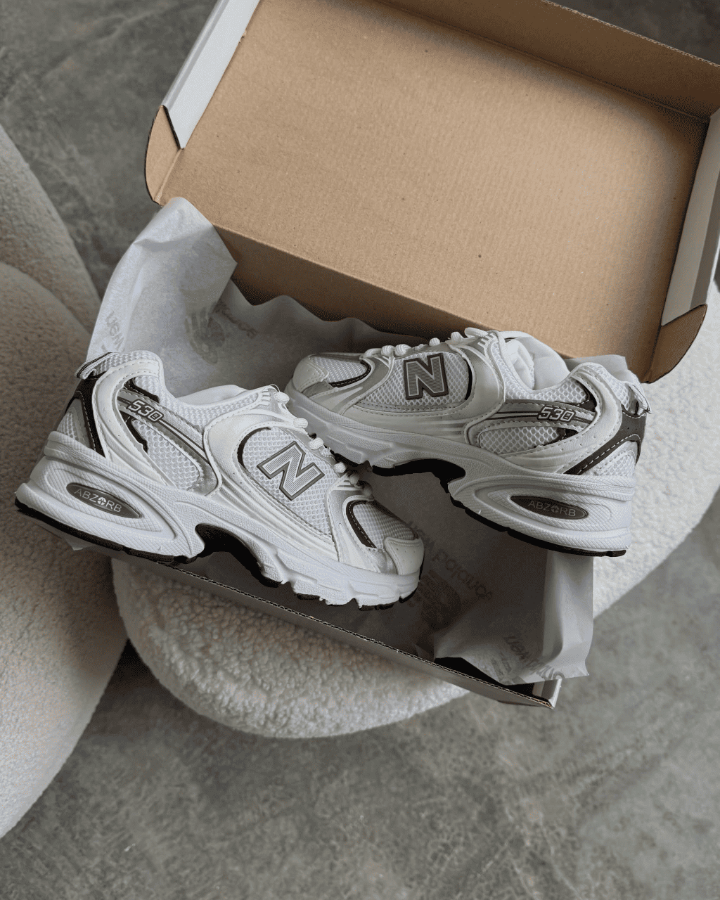 Tênis New Balance 530 White Feminino com Solado Tecnológico