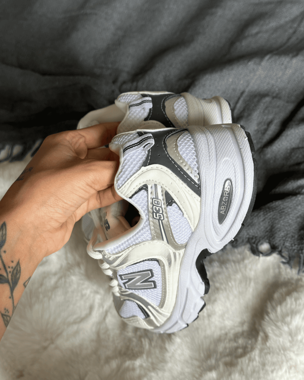 Tênis New Balance 530 White Feminino com Solado Tecnológico